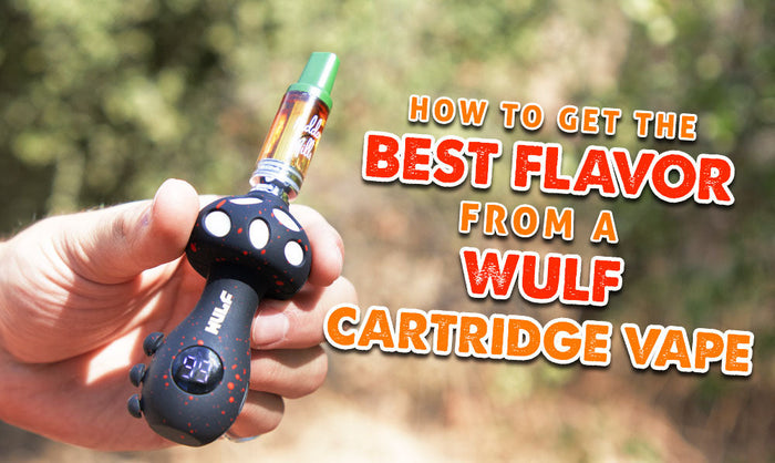 Wie man den besten Geschmack aus einem Wulf Cartridge Vape herausholt