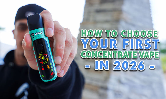 So wählen Sie Ihren ersten Konzentrat-Vape im Jahr 2026 aus