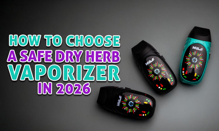 So wählen Sie 2026 einen sicheren Vaporizer für trockene Kräuter aus