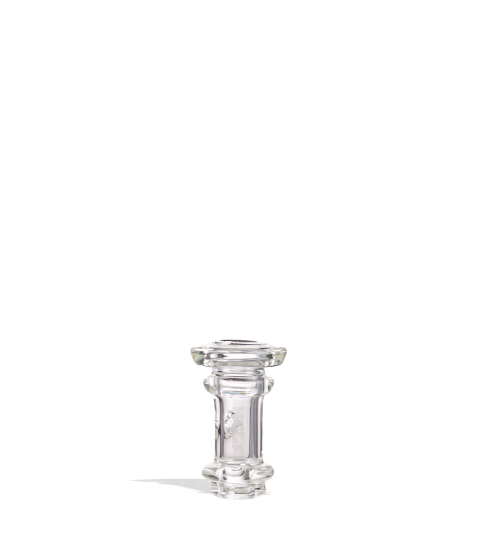 Clear Wulf Mods Towr Puffco Pivot Top on white background