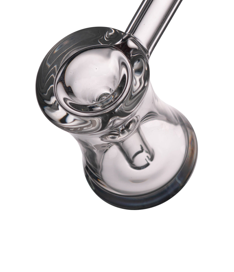 Clear bowl Wulf Mods Rook Bubbler on white background